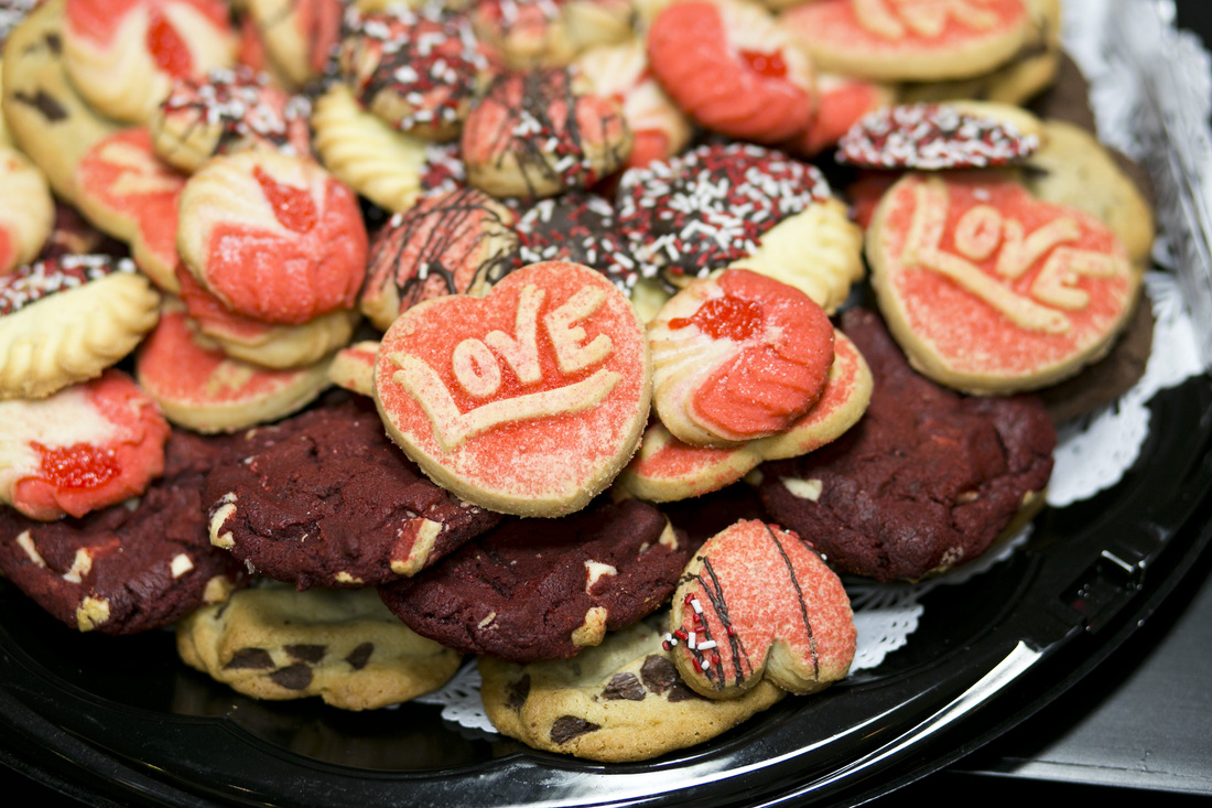 Valentine cookies
