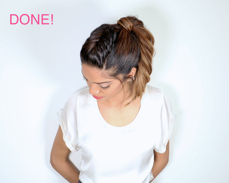 Fishtail Ponytail Hair Tutorial