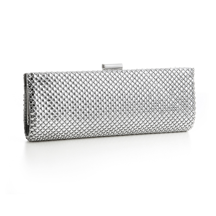 Buy Women's Pearl Design, Party wear Silver Clutch Bridal Wedding Purse by  Louise Belgium (Design 3) Online at desertcartINDIA